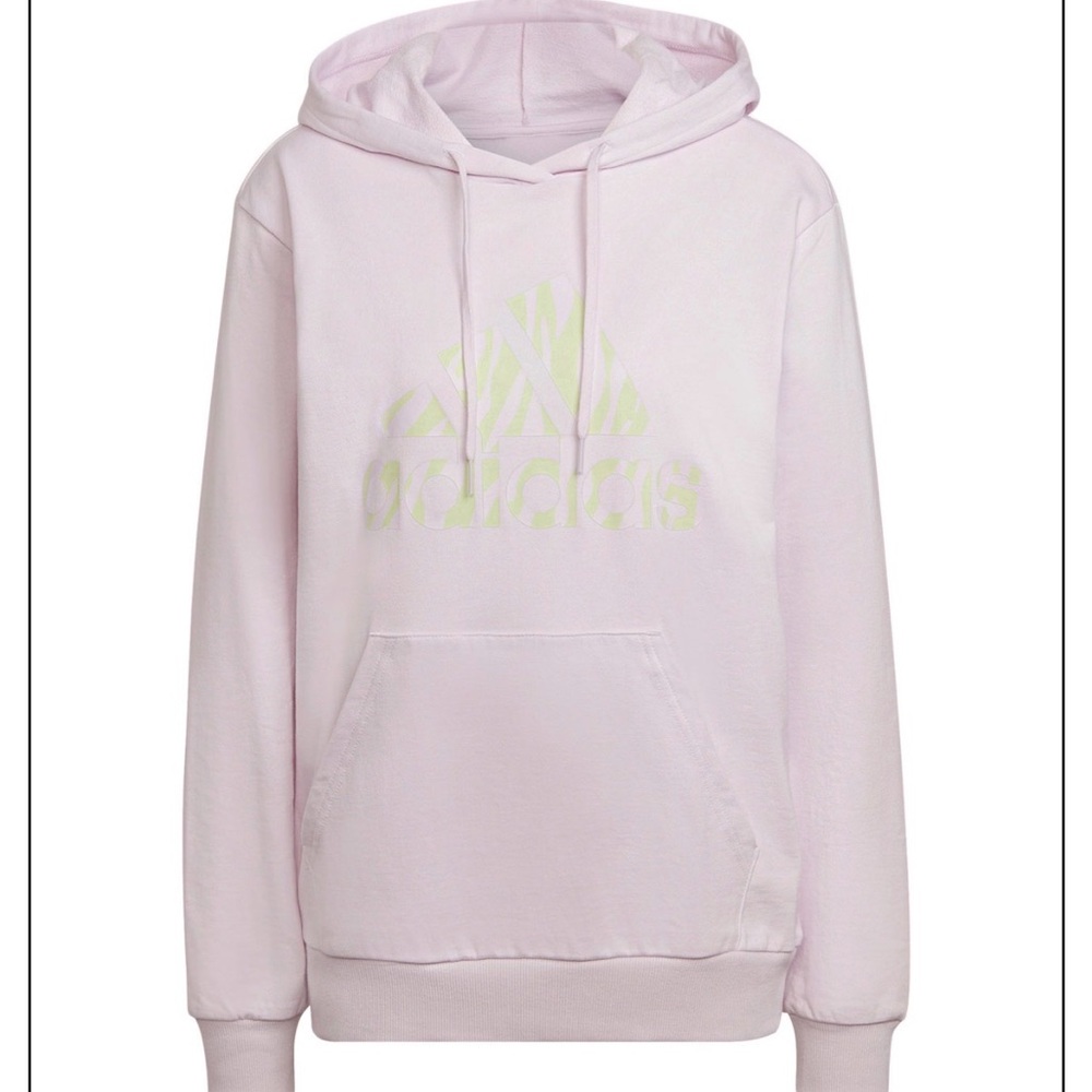NWT Adidas Pastel Pink Hoodie